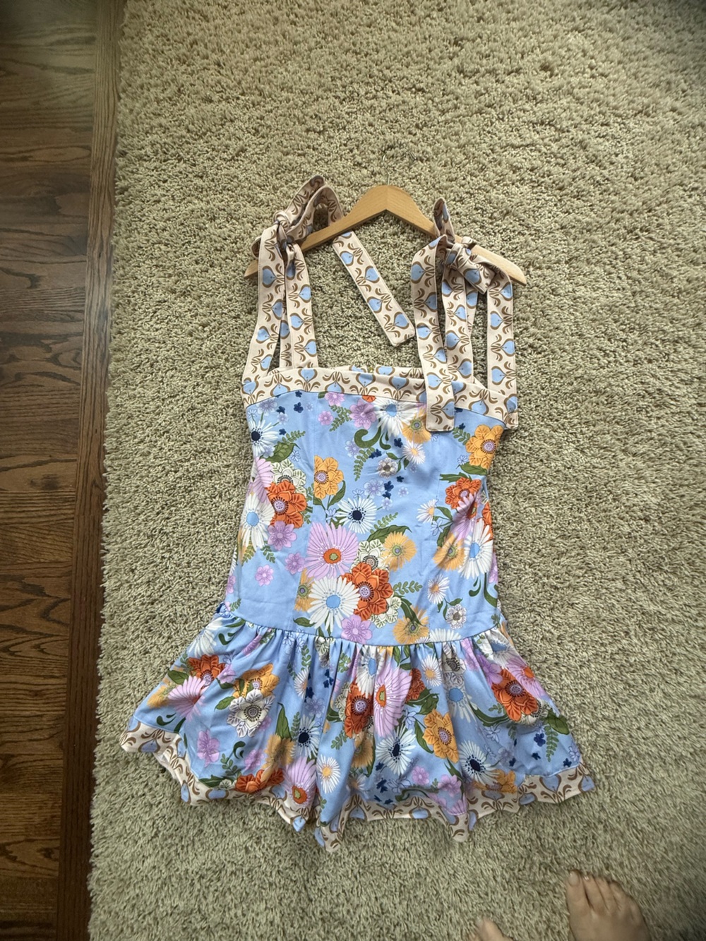 Madewell x Aqua Bendita mini dress.